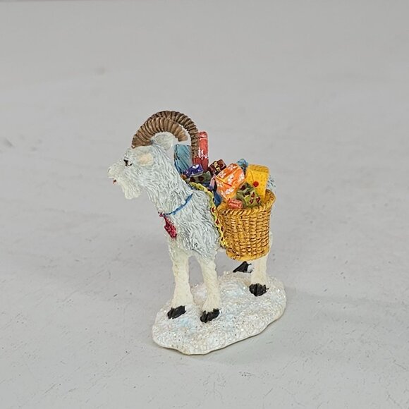 Michael Pipka Julbock Christmas Yule Goat Miniature Figurine *Chip* - Picture 8 of 9